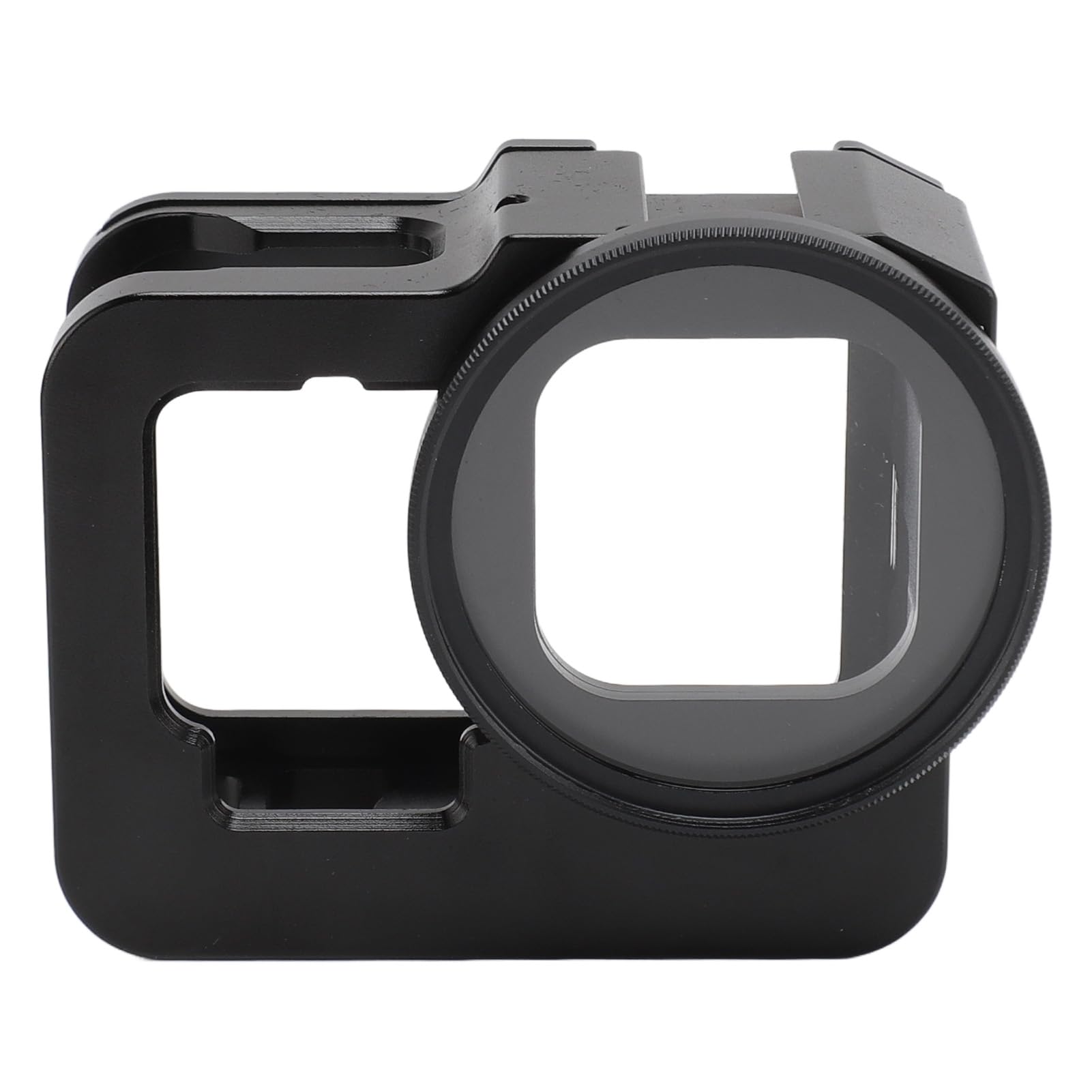 Coque de Cage de Caméra, Boîtier de Cadre en Aluminium pour Caméra, Boîtier de Protection à Découpes Précises avec Tournevis Hexagonal en Forme de L pour Appareil Photo, Support