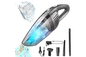 Portable Handheld Cordless Manual Vacuum Cleaner for Car, Home, Office