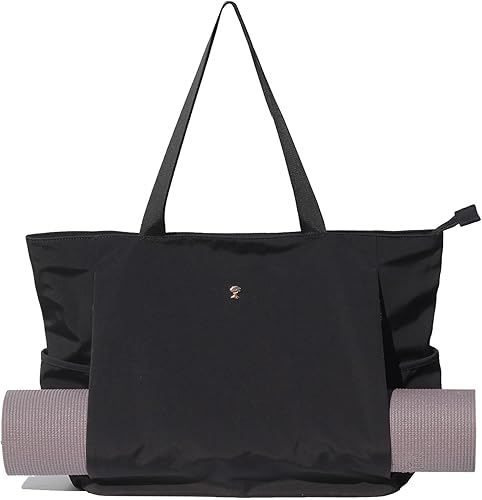 Miniatura 16 de Bolsa para esterilla de yoga ESVAN, bolsa de mano para yoga, bandolera para esterilla de yoga, bolsa de transporte para oficina, yoga, pilates, Aa