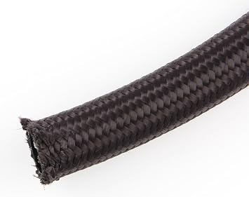 FRAGOLA 842010 #10 Blk Nylon Race Hose 20ft