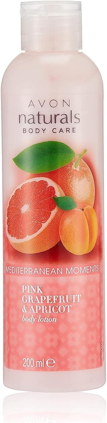 Avon Naturals Mediterranean Moments Body Lotion Pink Grapefruit & Apricot 200 ml