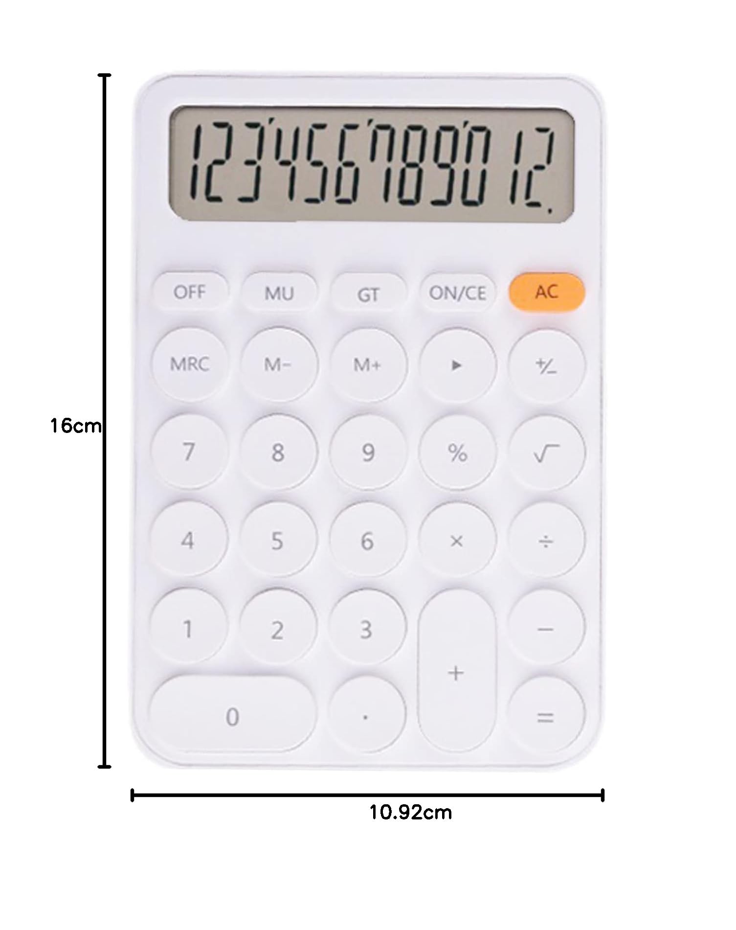 Lot De 6 Calculatrices De Bureau à 12 Chiffres - Grand écran LCD, Boutons Sensibles | Pour Maison, école, Bureau - 4