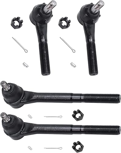 Miniatura 4 de Detroit Axle - Kit de suspensión delantera de 14 piezas para Dodge Ram 2WD 1994-1999 2500 3500, 4 rótulas, 2 barras estabilizadoras, 4 barras de