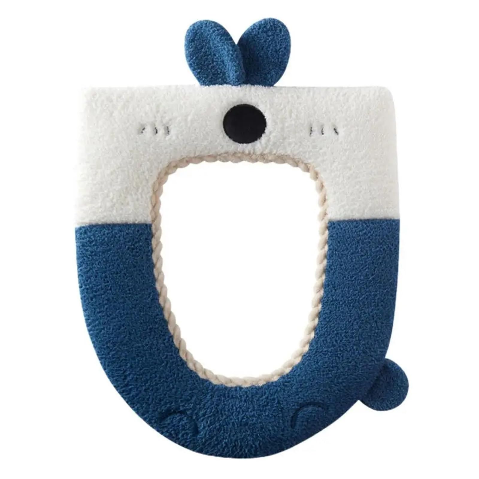 Coussin de siège de toilette chaud et épais lavable pour un confort thermique
