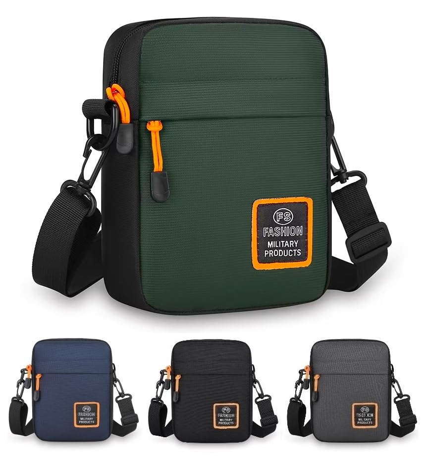 goteo Mini Small Sling Crossbody Side Bag for Men and Women Travel Office Daily Use Mobile Phone Water Bottle Passport Holder-picture-21