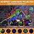 Christmas Laser Lights Outdoor, Christmas Projector Lights with Red and Green Star Show Christmas Spotlights with 8 Patterns Christmas Decorative for Indoor Garden Yard Patio Wall