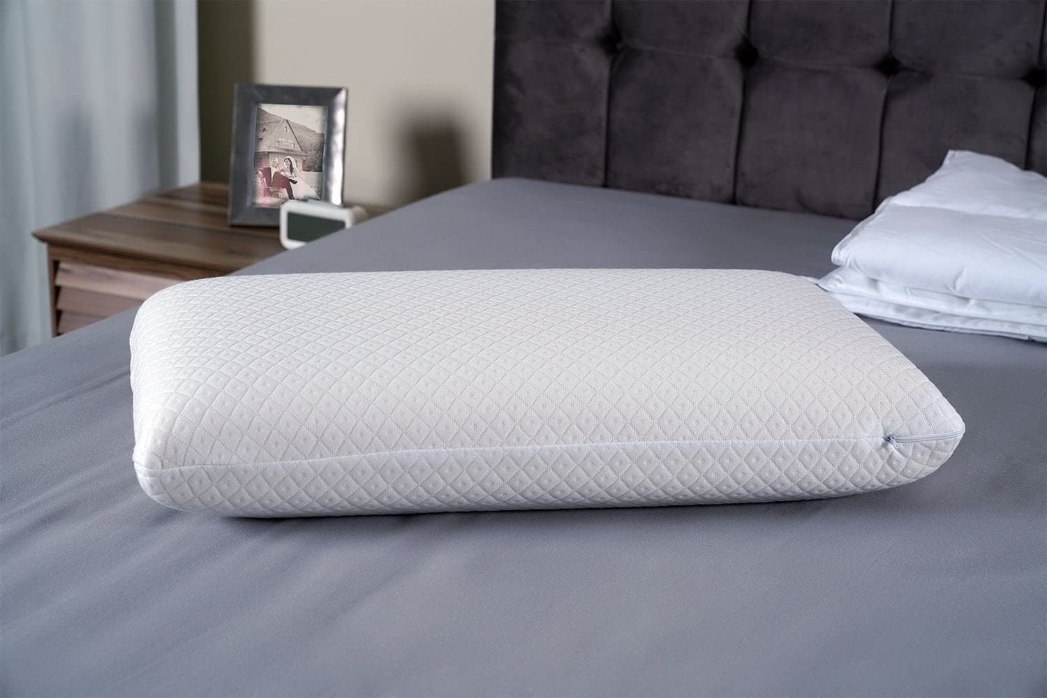 PAN HOMEUltra-Cool Memory Foam Cool Gel Pillow 40X70X13Cm-White