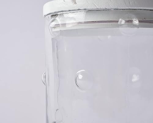 Miniatura 5 de Mud Pie 49300034L - Bote de cristal para clavos, grande