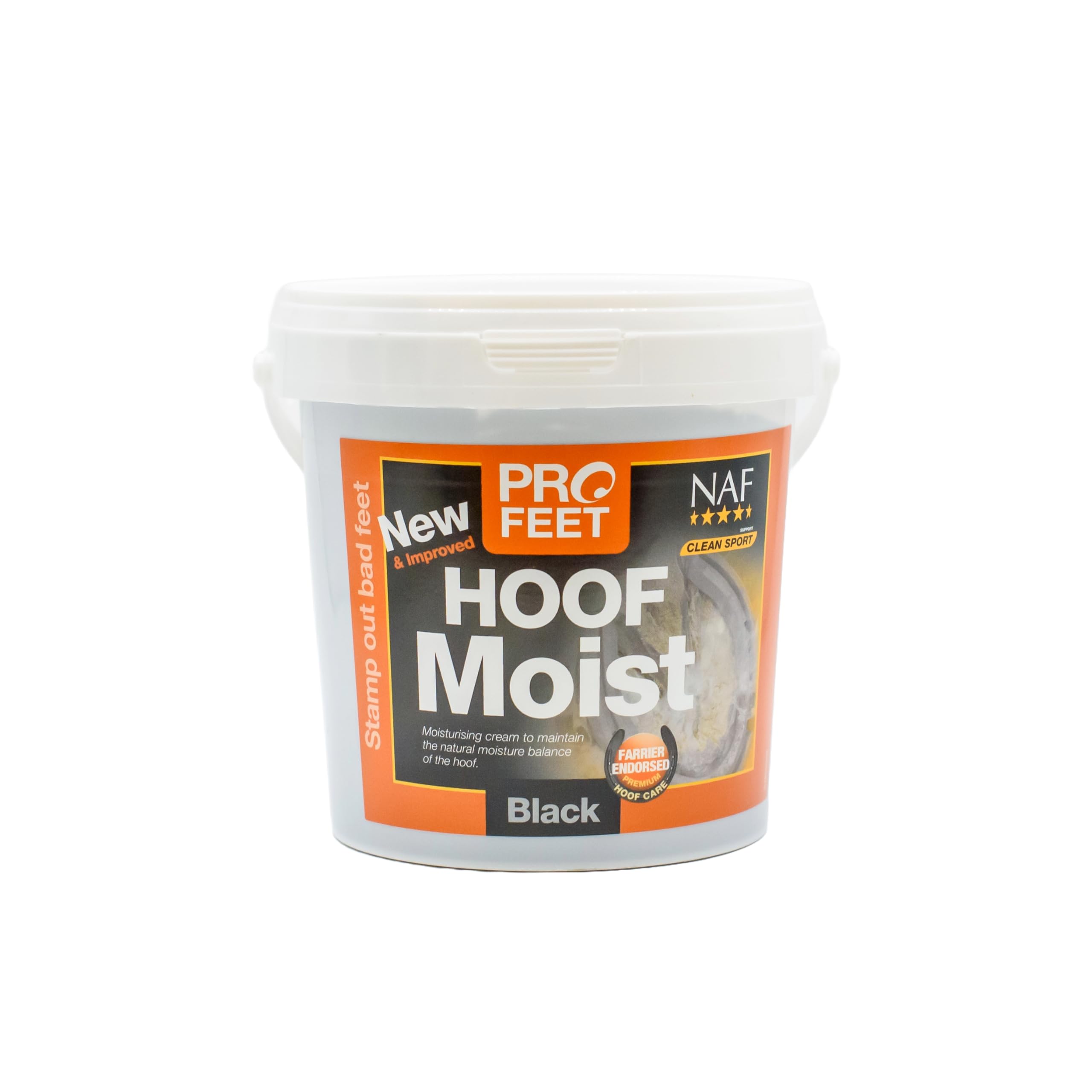 Naf Profeet Hoof Moist For Horses - Tub Black 900G
