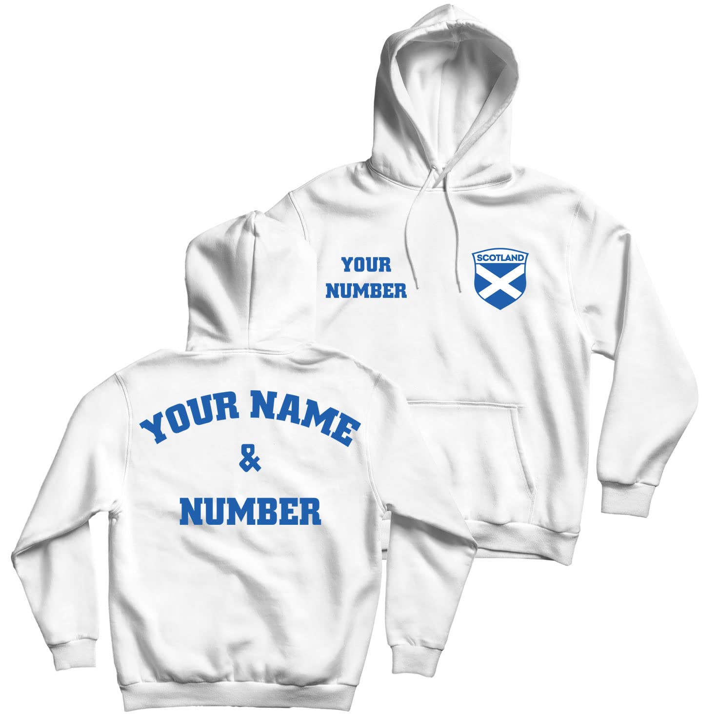 Fierté Du Clan D'Écosse Sweat à Capuche Écossais En Tartan