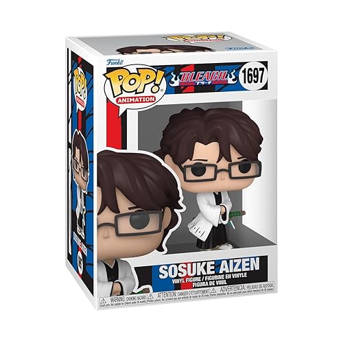 Funko POP Animation: Bleach - Aizen Sousuke - Bleach - Collectable Vinyl Figure - Gift Idea - Official Merchandise - for Kids & Adults - Anime Fans - Model Figure for Collectors and Display