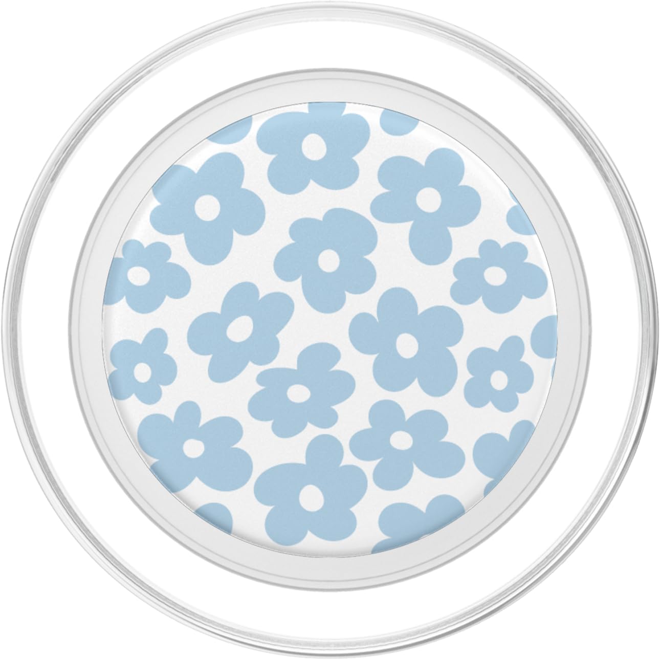 Download Aesthetic Blue Daisies Wallpaper