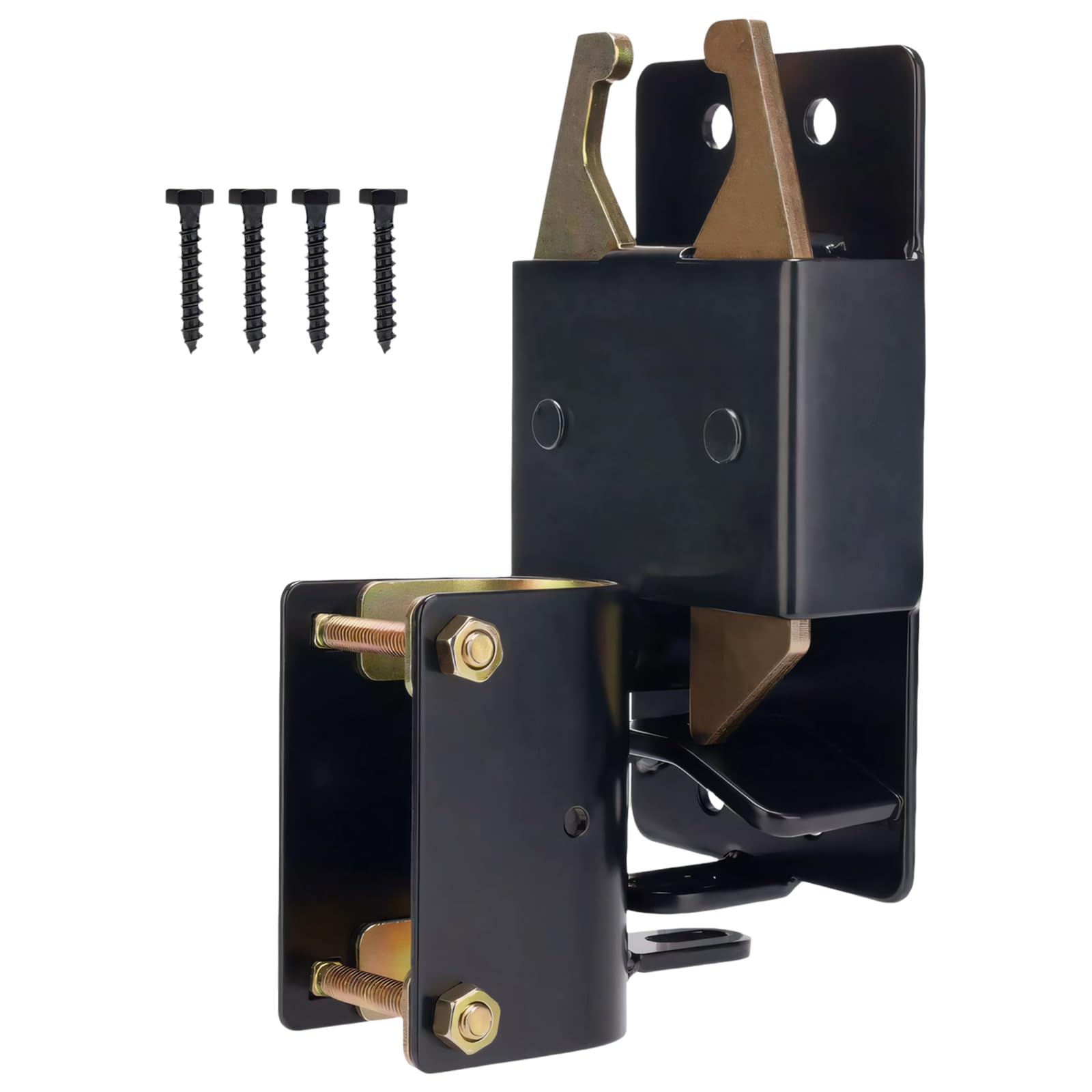 Way Lockable Gate Latches Heavy Duty Farm Fence Gate High Metal Hardware Easy to Installation Livestock Door