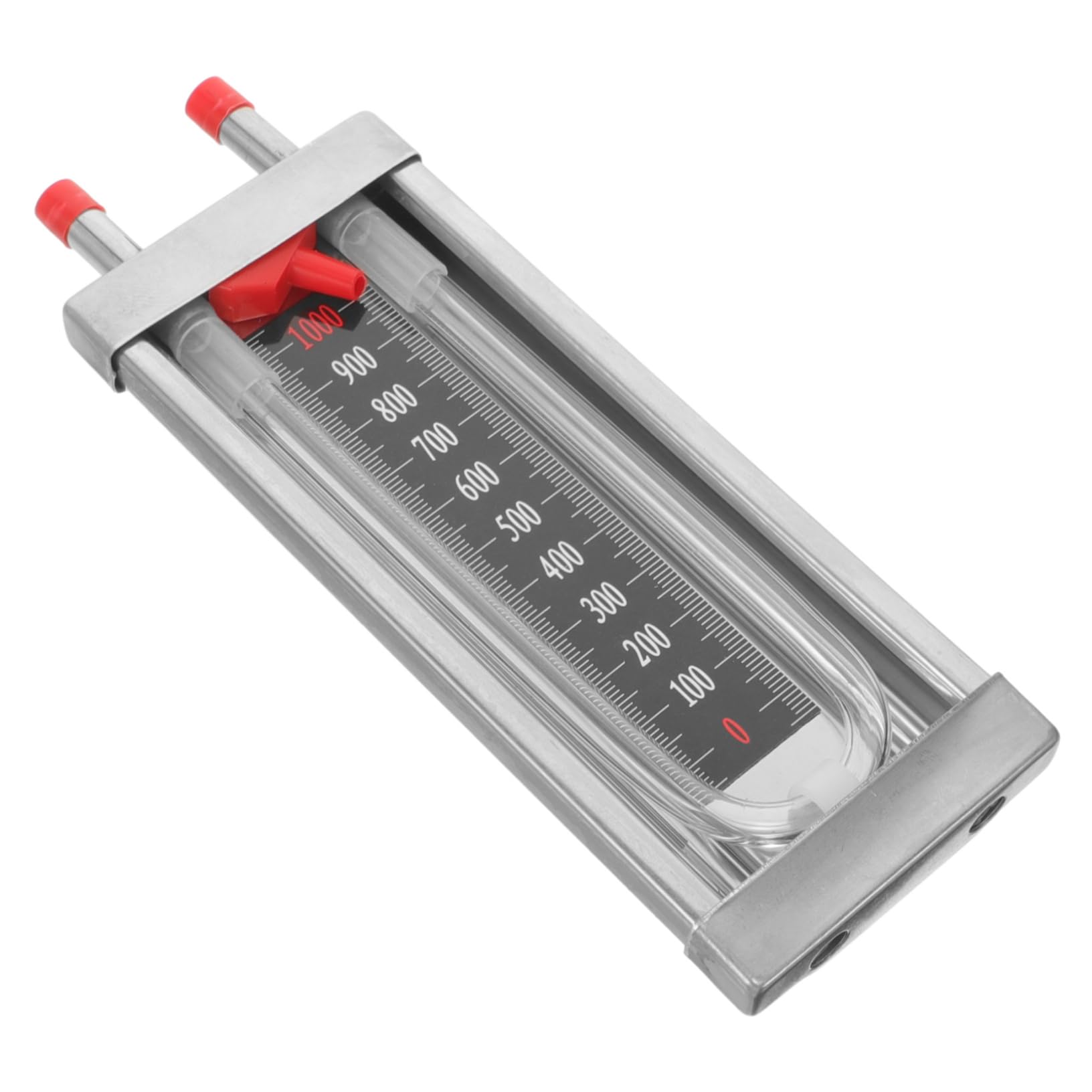 Ciieeo 3 Piezas Manómetro Tu Medidor De Presión De Agua Regulador Metalico Medidor De Columna De Agua Acero Inoxidable