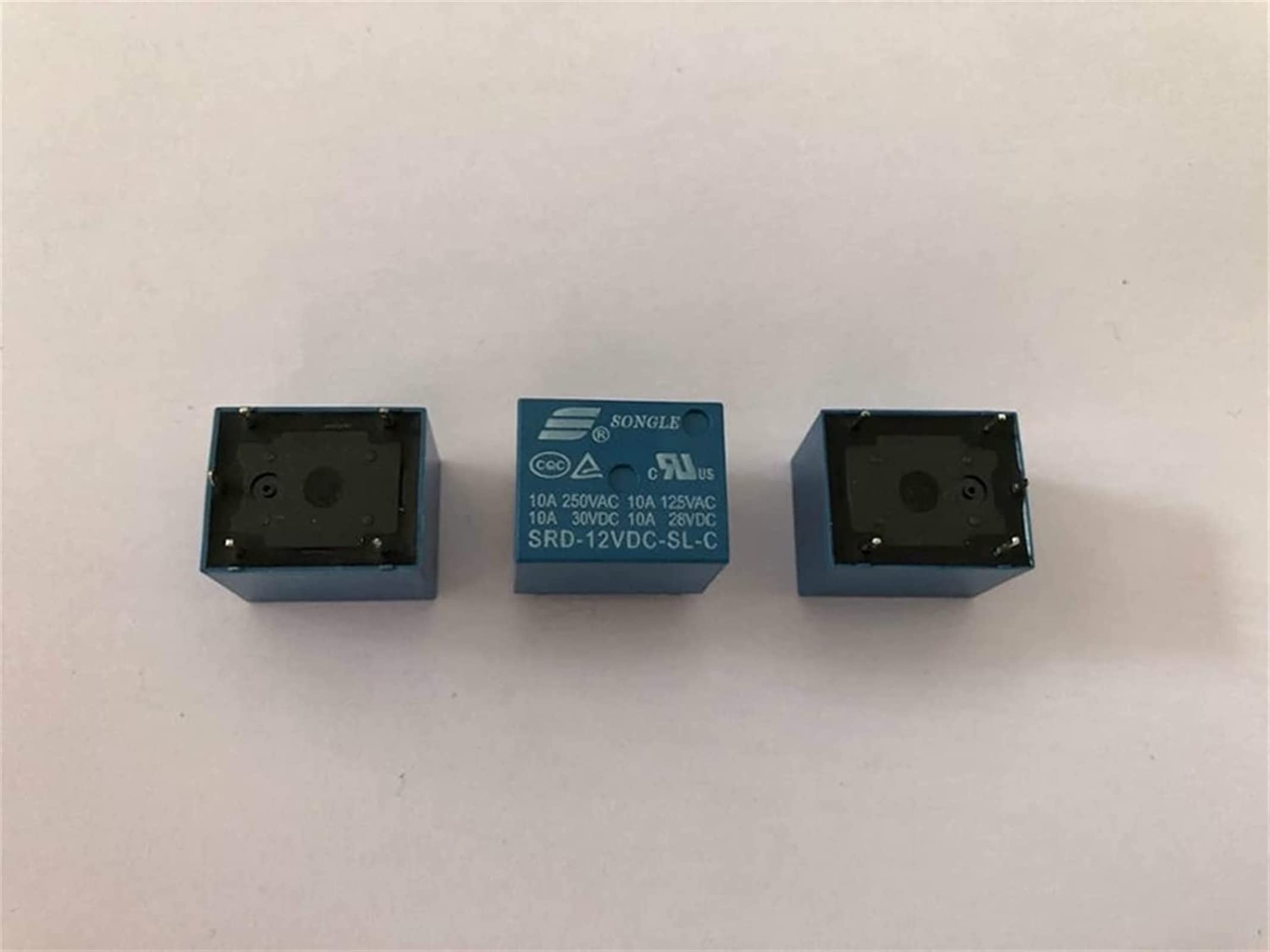 Relais SRD-05VDC-SL-C SRD-09VDC-SL-C SRD-12VDC-SL-C SRD-24VDC-SL-C 5V 9V 12V 24V 10A 250VAC 5PIN T73 Relais Elektronisches Zubehör (Size : SRD-05VDC-SL-C 5PIN)
