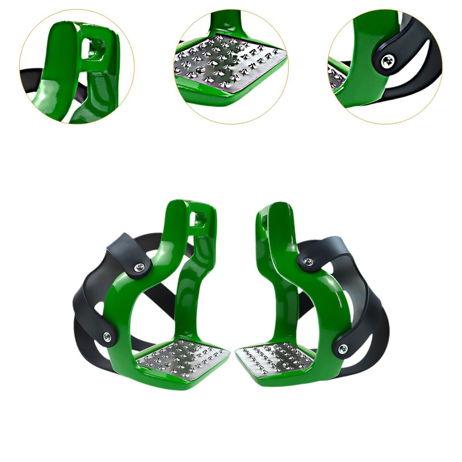 2 Piezas estribos para Montar, Herramienta para Libre, Antideslizantes, para Entrenamiento, cómodos, para