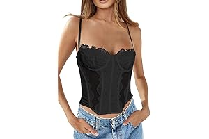 Spellbinding Black Lace Corset for Nights of Allure