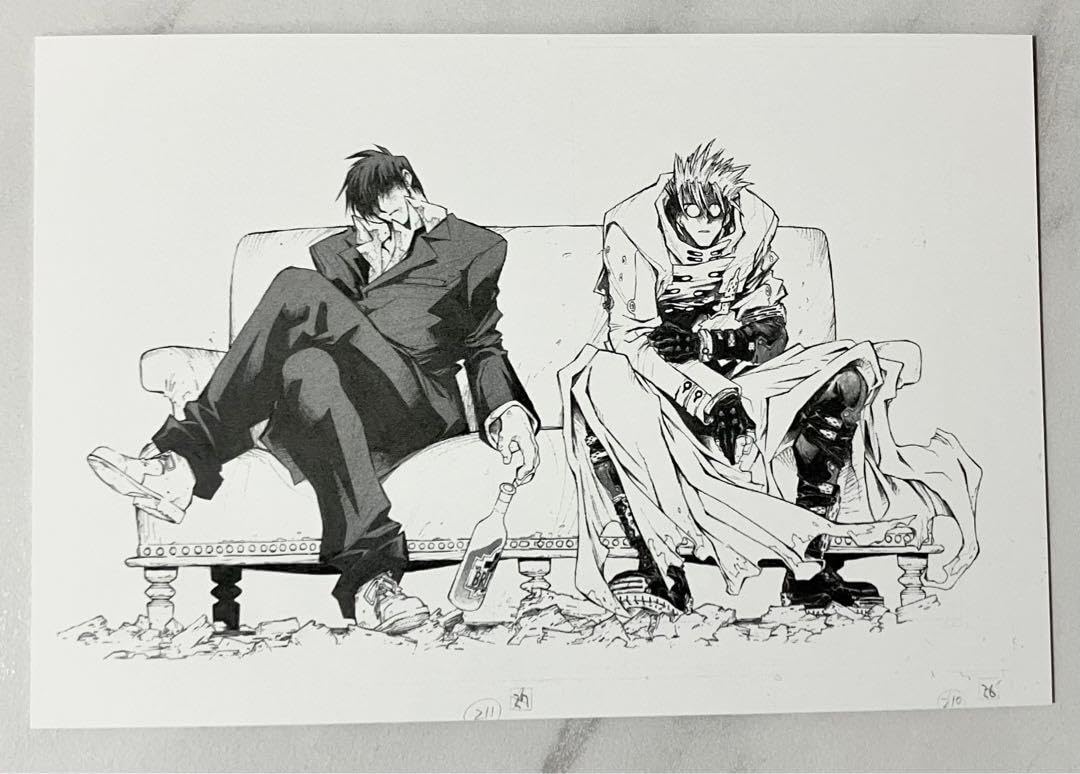 Amazon.co.jp: TRIGUN トライガン カフェ BRIDE 両面盟友カード 空き瓶