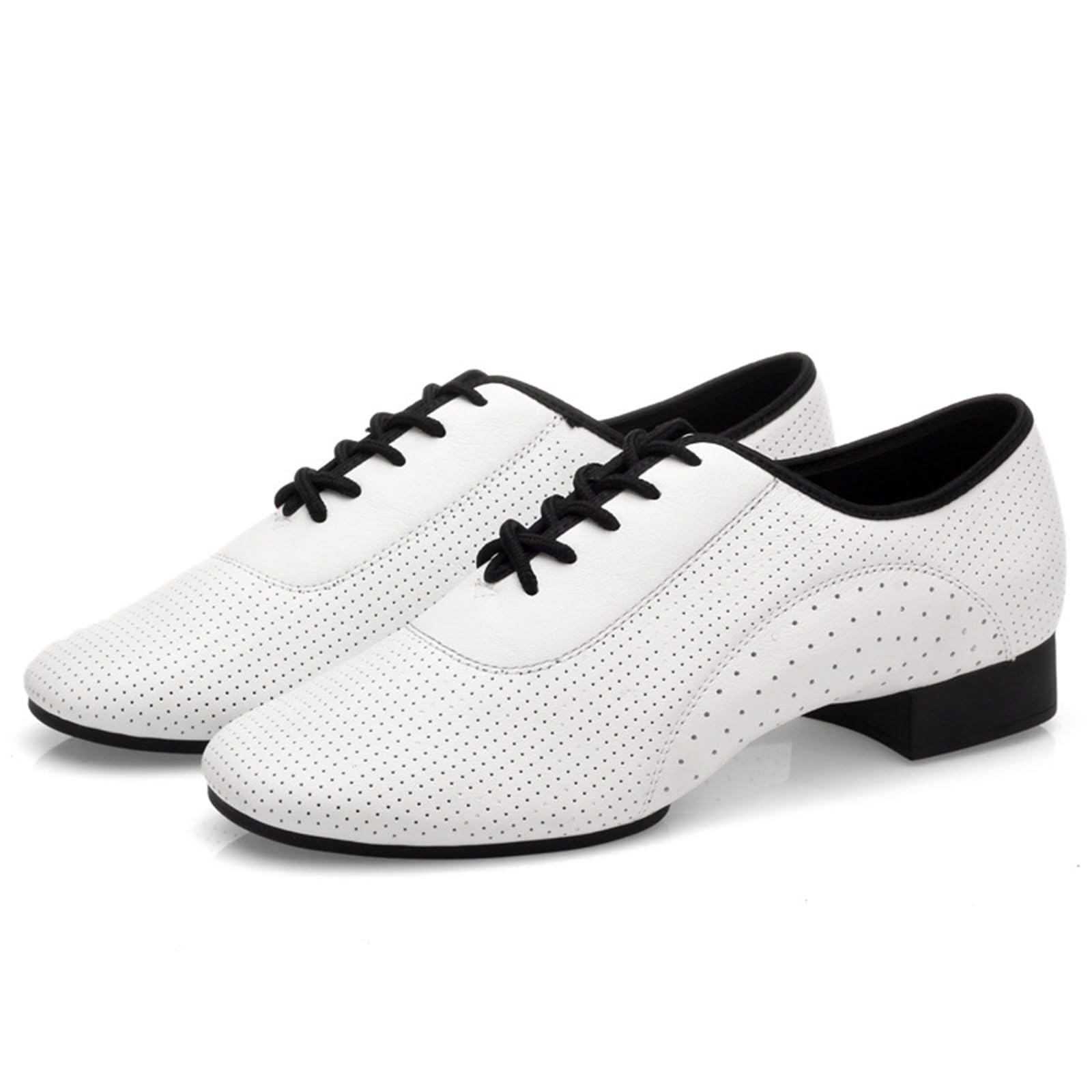 Scarpe da Ballo Oxford da Uomo con Suola Divisa in Gomma Scarpe da Ballo Latino da Sala Salsa Tango Carattere