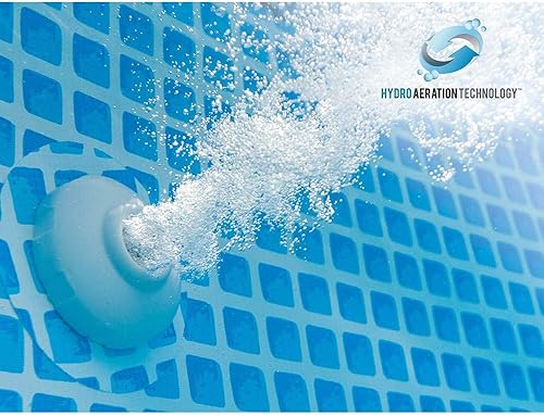 Miniatura 5 de Intex Piscina de 10 pies x 30 pulgadas con cubierta redonda de piscina sobre el suelo de 10 pies