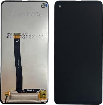 Ygpmoiki for Samsung Galaxy Xcover Pro 2020 SM-G715 G715 G715A G715U G715W G715V G715U1 G715F/DS LCD Display Touch Screen Digitizer Assembly Replacement,BLACK,6.3
