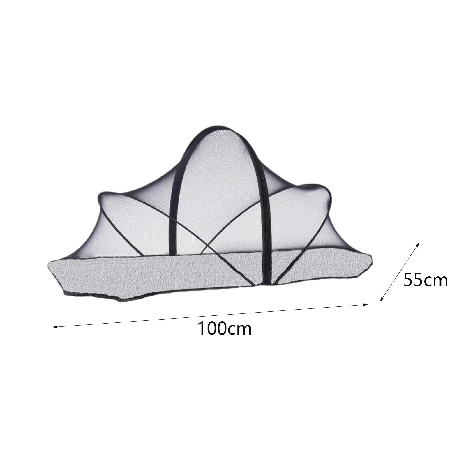 Enakshi® Baby Crib Net Removeable Protective Canopy Folding for Home Nursery Room Crib Black S|Home & Garden | Bedding | Canopies & Netting - Image 2 thumbnail