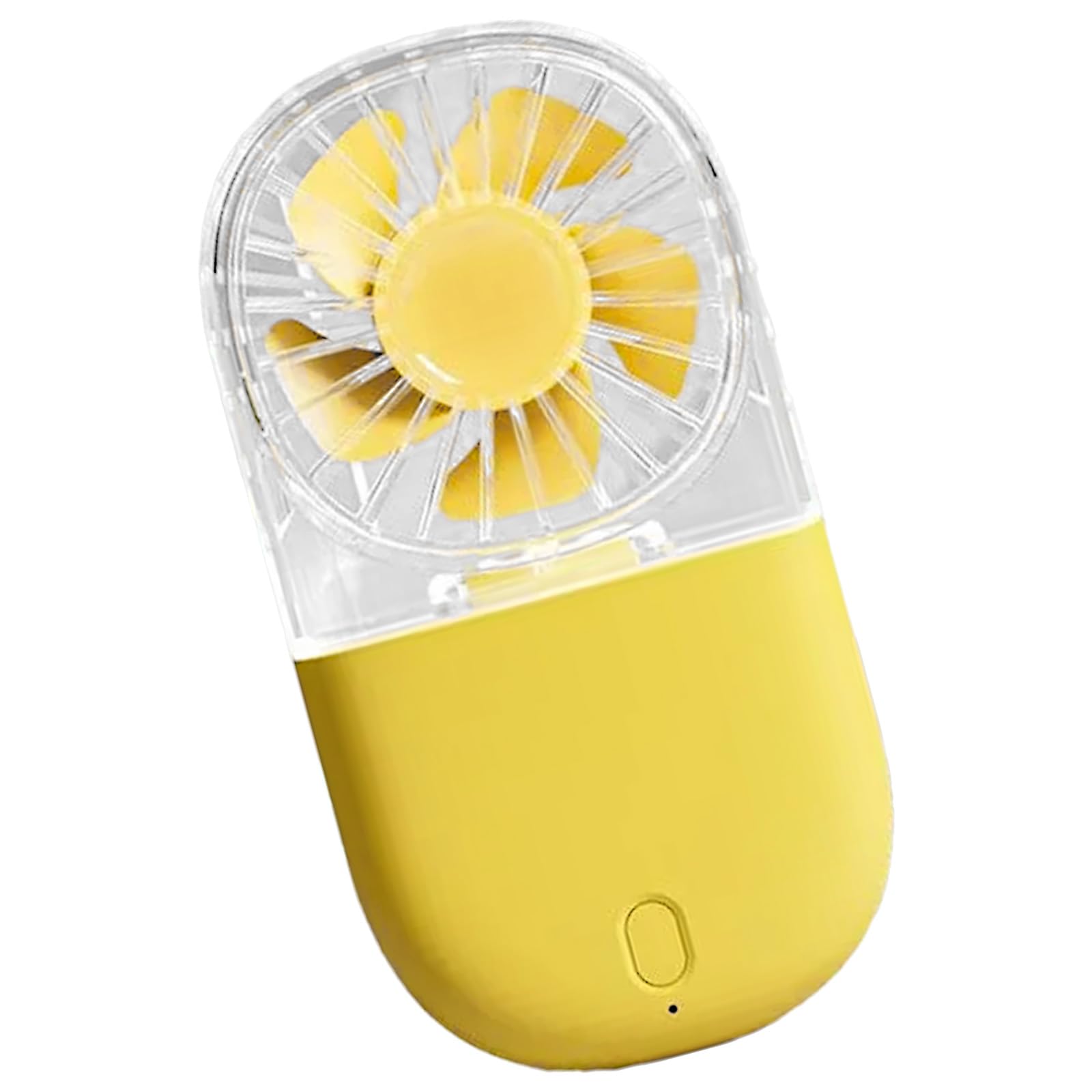 Uqezagpa Handheld Fan Foldable Fan Rechargeable Small Pocket with 3 Speed USB for Outdoor Indoor Pocket Portable Handheld