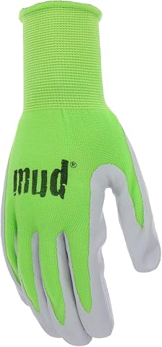 Miniatura 3 de MUD Everyday - Guantes de trabajo de palma de cuero sintético reforzado de alta destreza para mujer