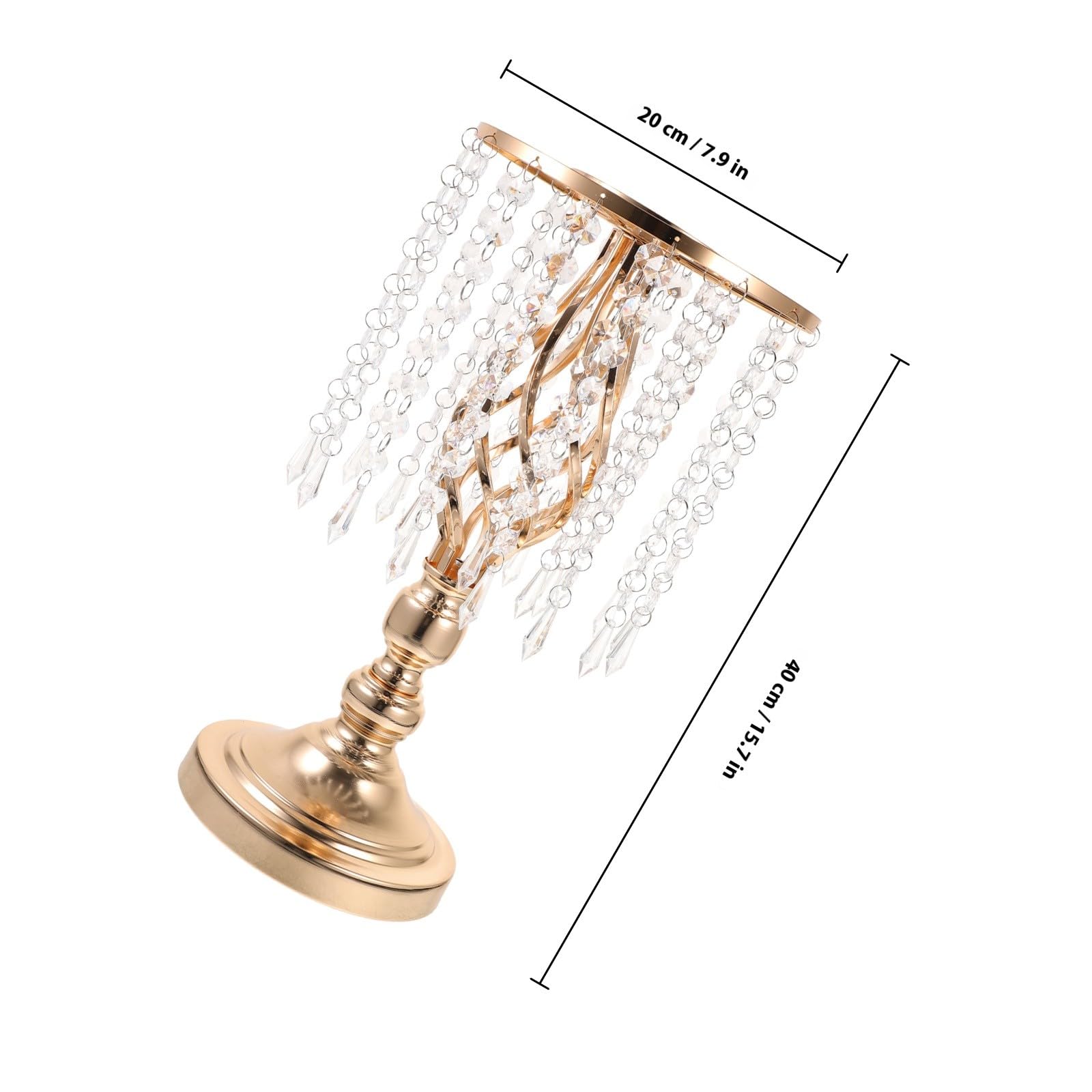 Operitacx Metallvase Klein für Trockenblumen Moderner Kerzenhalter und Tischdekoration Eleganter Metall blumenständer für Hochzeit Wohnzimmer Büro und Party dekor