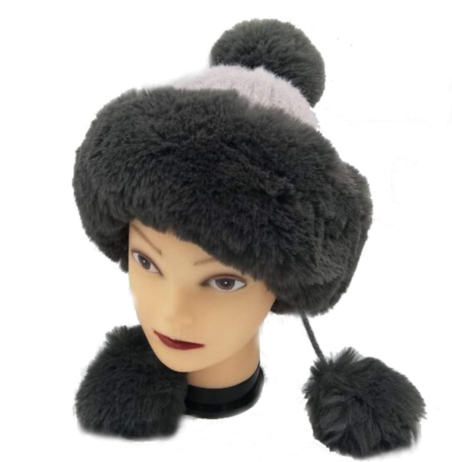 Cappello Inverno Cappelli Invernali Unisex Cappello Caldo Invernale da Donna con Pompon Termico Berretto(G)