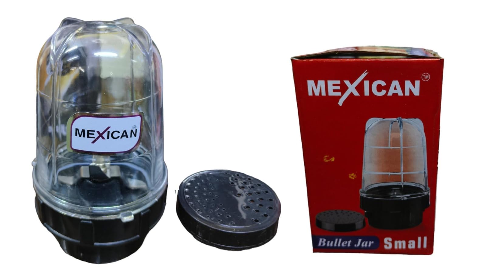 MEXICAN Bullet Jar - 300ml Blender Jar for Smoothies & Juices -5 MEXICAN Bullet Jar - 300ml Blender Jar for Smoothies & Juices -5