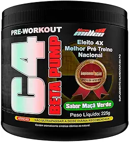New Millen C4 Beta Pump Extreme Pre-Workout - 225G Maçã Verde -