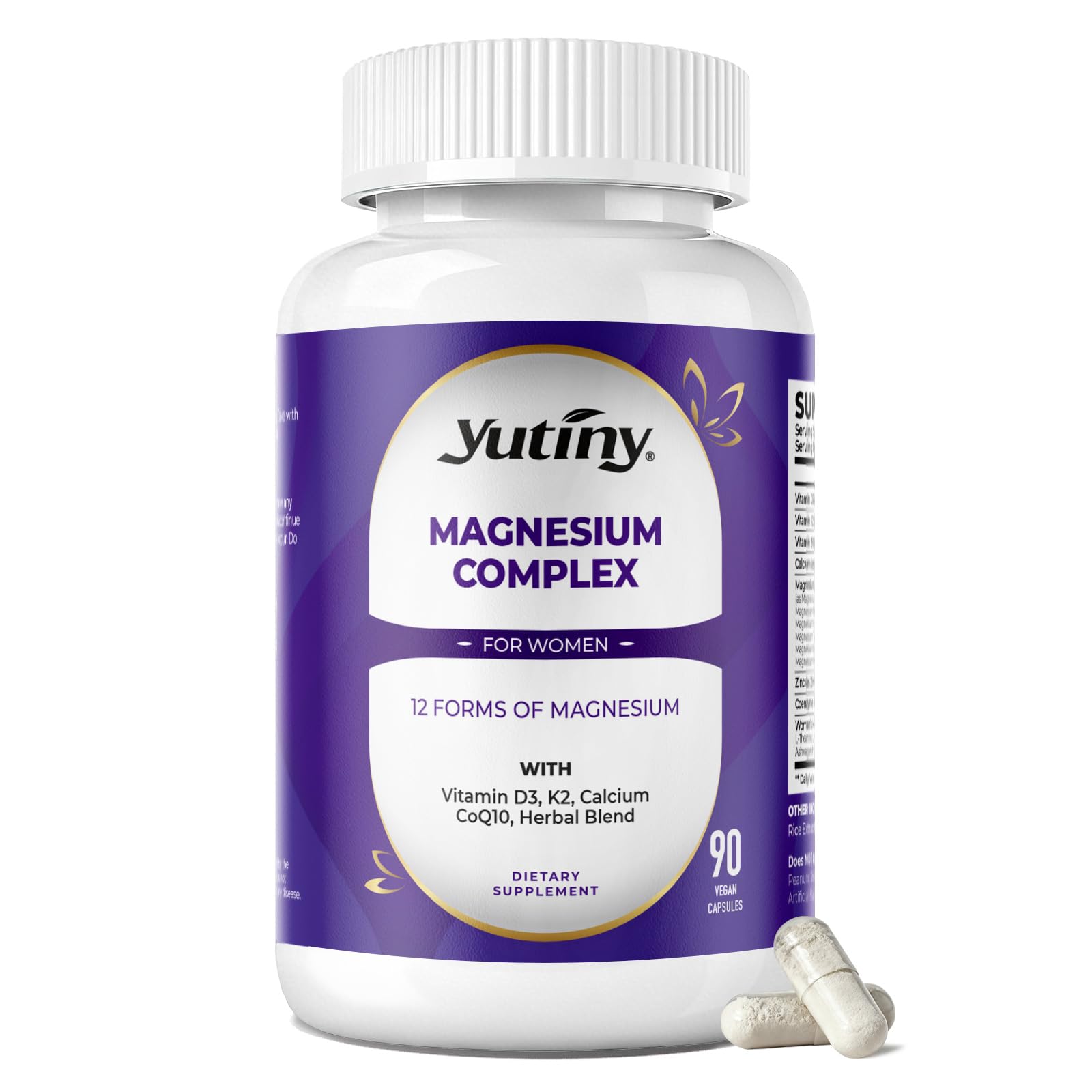 Magnesium Complex 1000mg for Women, 90 Count