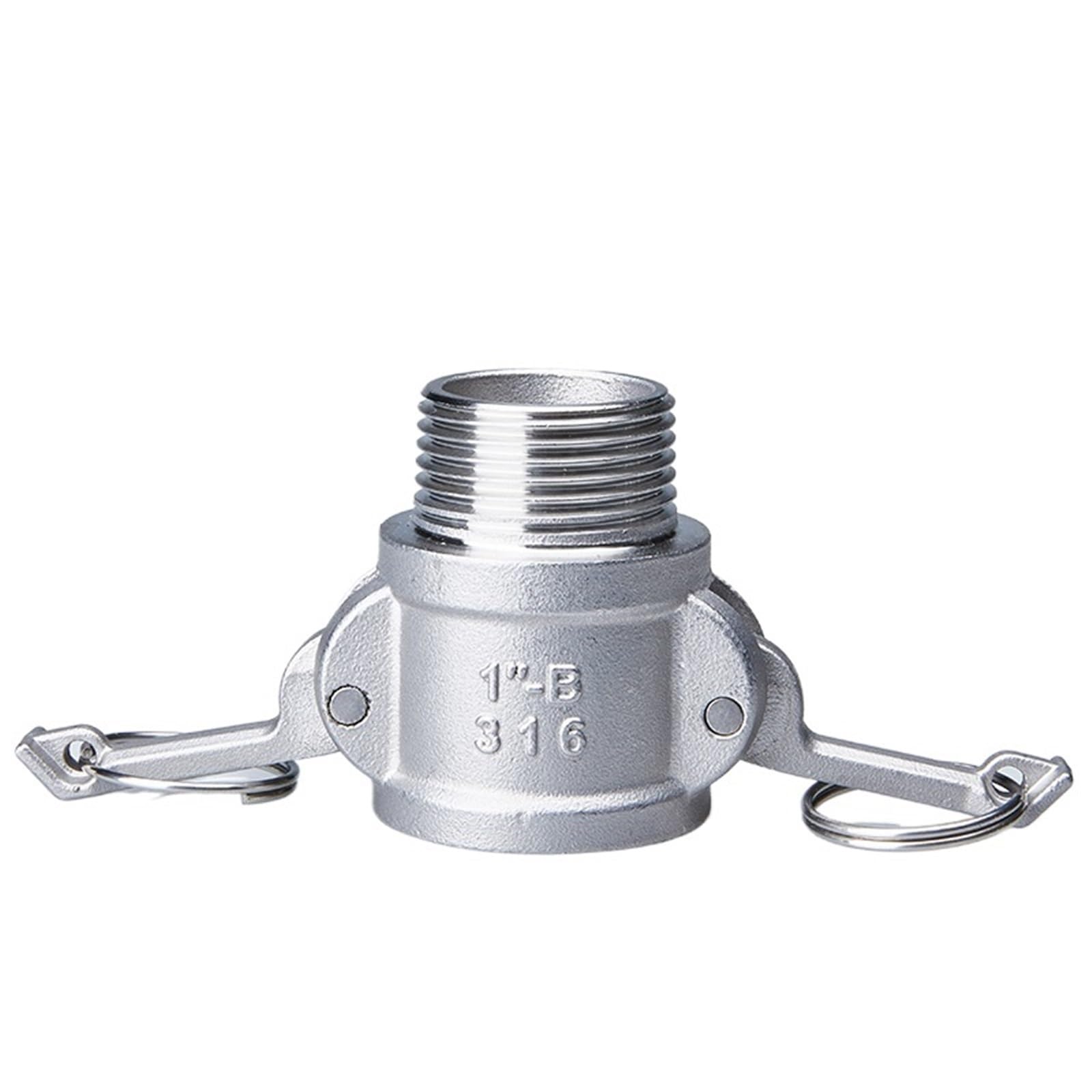 1pc 3/4" Type B 304 Stainless Steel Camlock Snap Camlock Quick Disconnect