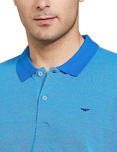 Image of Park Avenue Men Cotton Blend Slim Fit T-Shirt