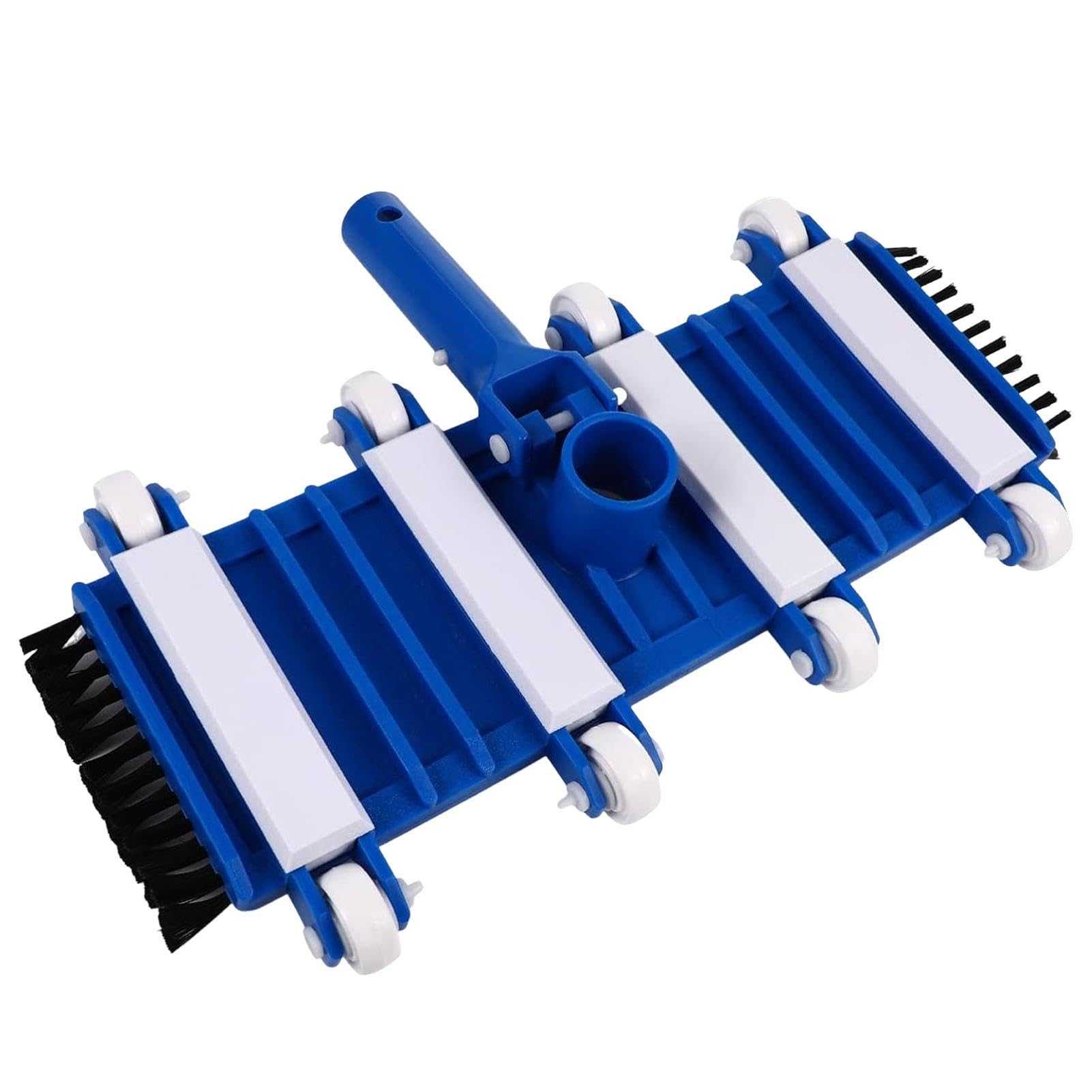 Generico Tête d'aspiration de piscine 35,6 cm - Tête de brosse pour nettoyage de piscine - Aspirateur de sol avec forte puissance d'aspiration pour algues et dépôts - Pièce de rechange pour piscine