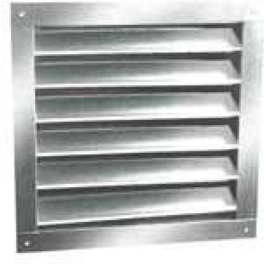 Dual Louver 12x18in Aluminum
