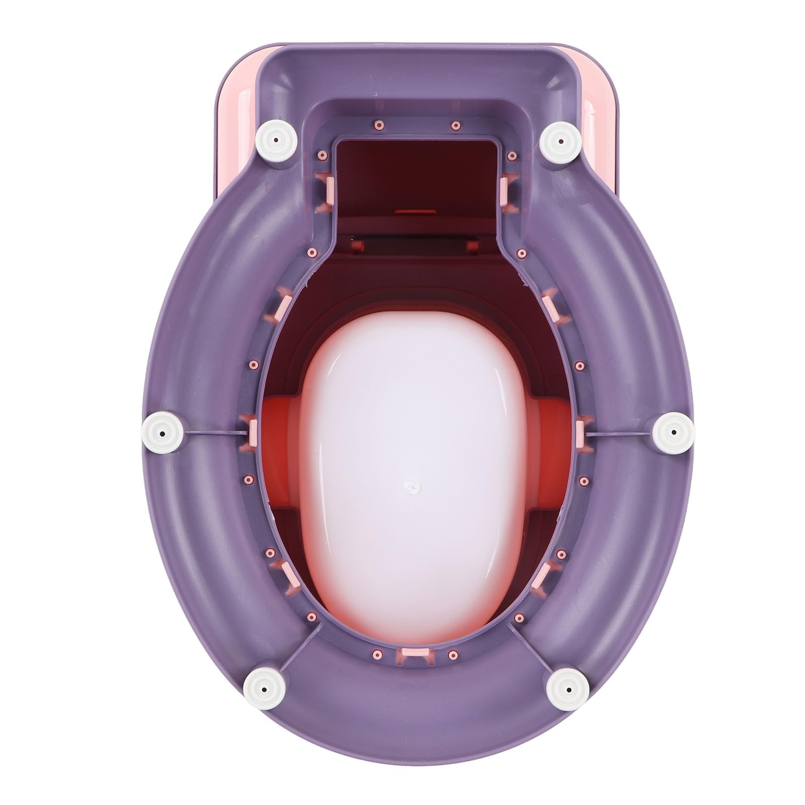 Toilette da allenamento banale per bambini di grandi dimensioni universali staccabili imitati toilette per adulti per bambini ragazzi ragazzi per ragazzi 0 7 anni Accessori viola