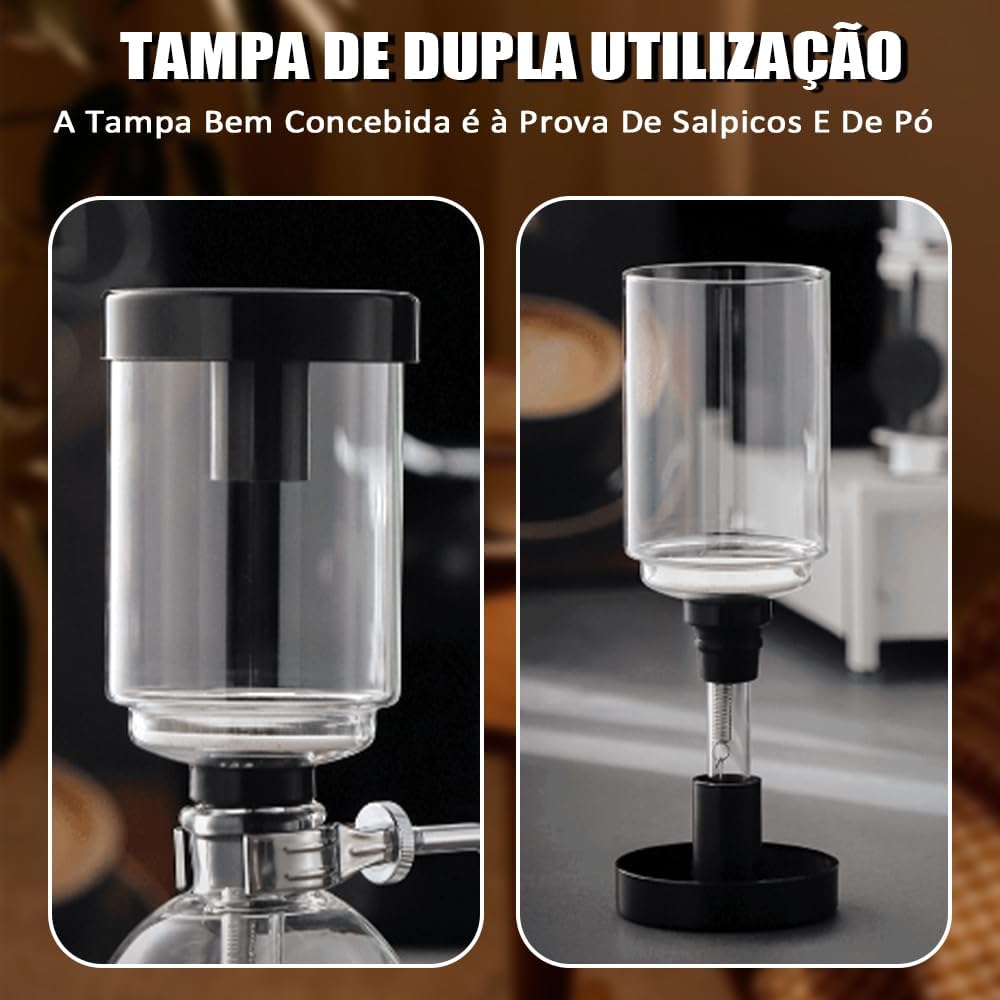Cafeteira Sifão Testada por 7 dias: Experiência Barista em Casa
