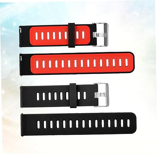 Miniatura 4 de Hemobllo 2 correas de reloj de silicona para reloj inteligente Sung Gear S3 correa engranajes de correa de lavado de muñeca bandas de reloj