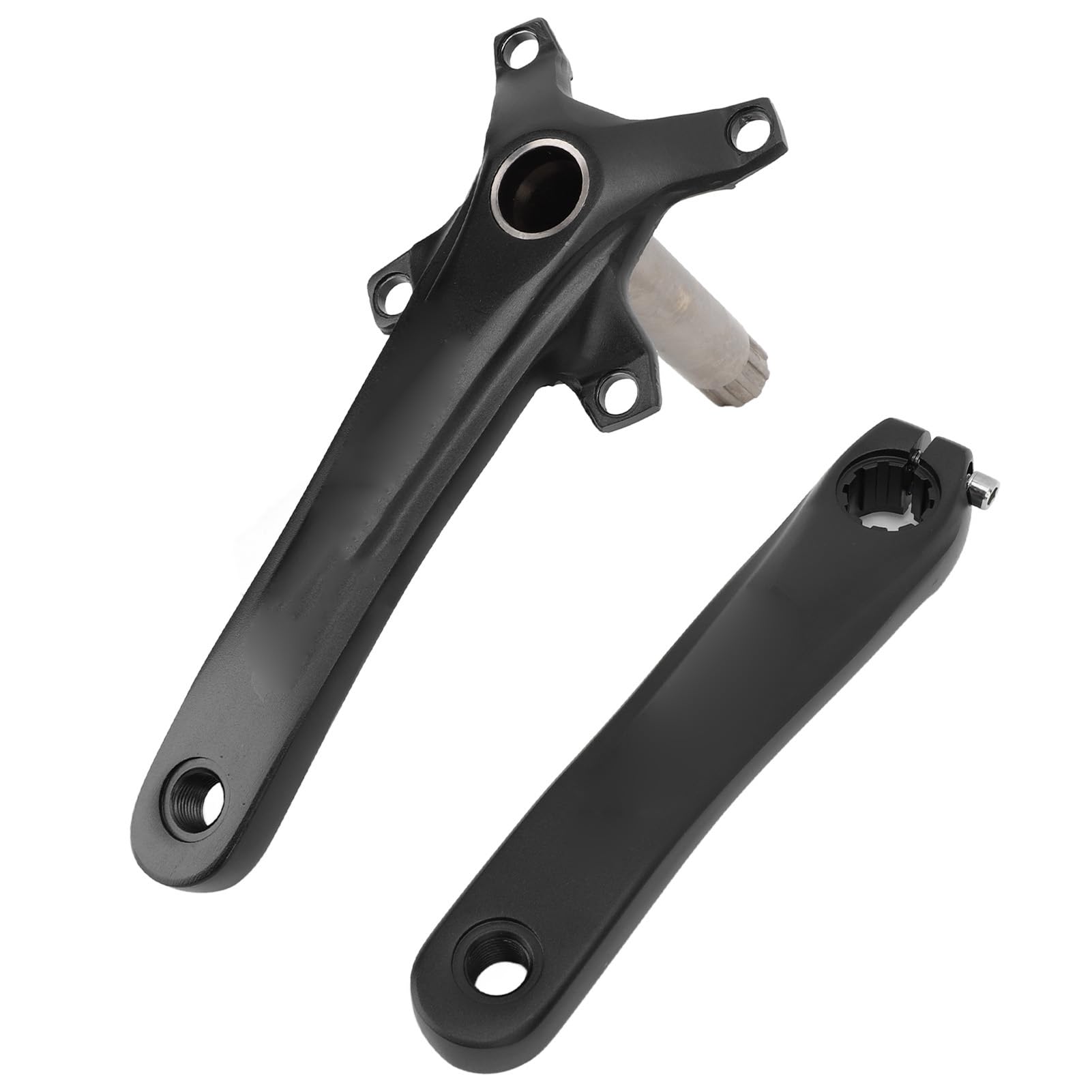 CHICIRIS Guarnitura per Mountain Bike, Set di Pedivelle in Lega di Alluminio Cavo 170mm 104 BCD con Kit Movimento Centrale, Trasferimento di Potenza Lavorato a CNC, Design Integrato per Ciclisti di