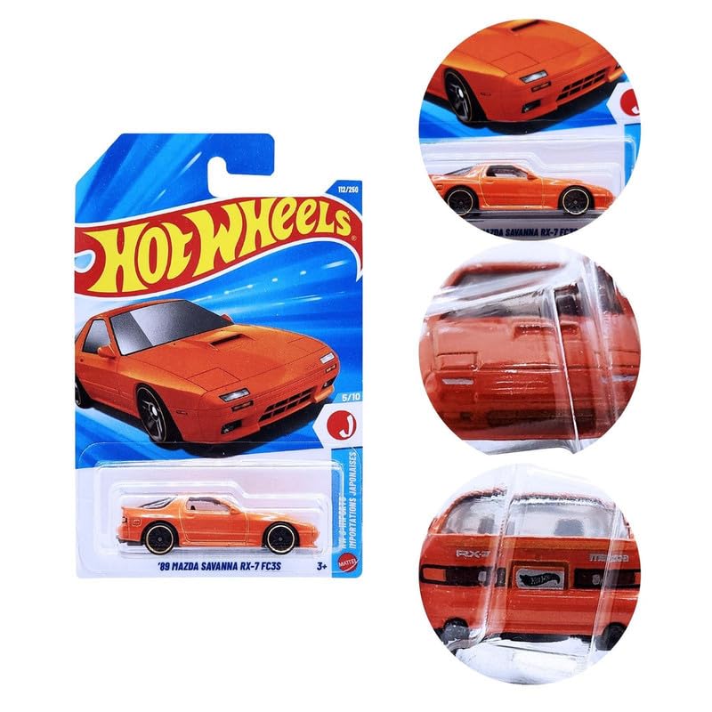 Amazon | ホットウィール '89 マツダ サバンナ RX-7 FC3S ダイキャスト