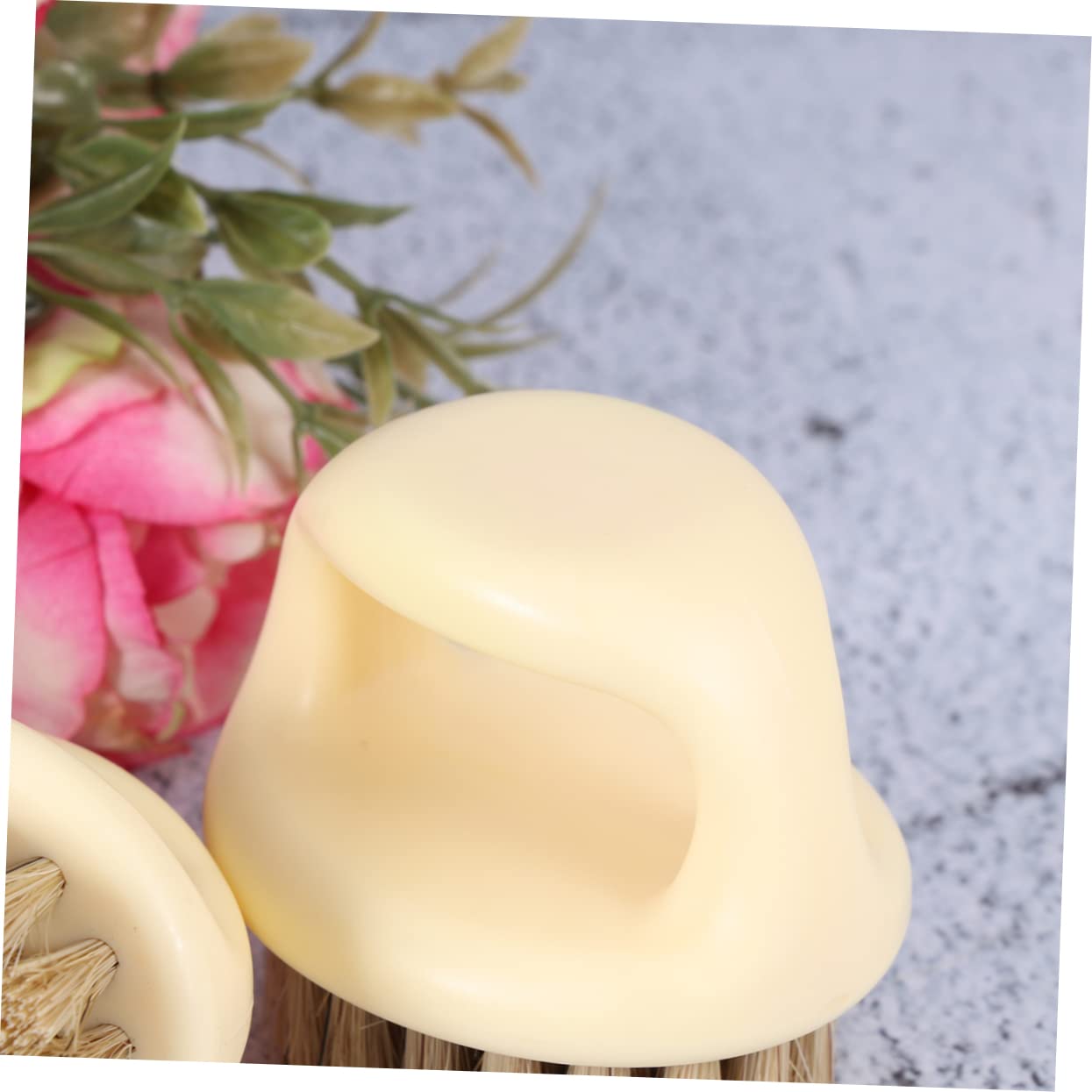 Mikinona Men's Beard Care Kit 2pc Soft Beard Cleaning Brush Beard Trimming Tool