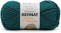 Vista 18 de Ovillo sólido Bernat Softee Chunky, Acrílico, Rojo Berry, Paquete de 1