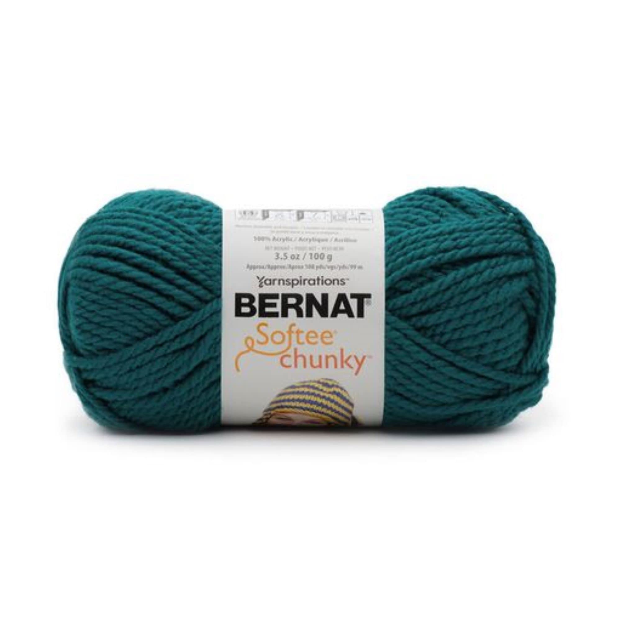 Bernat Softee Chunky Yarn, Aqua