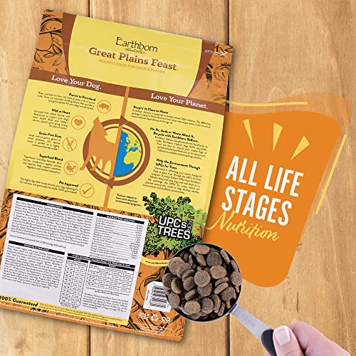 Earthborn Holistic Great Plains Feast Grain-Free Dry Dog Food #TOP1