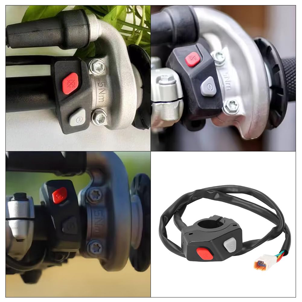 Amazon.co.jp: Cylemoto 2ボタンスタートスイッチエンジン