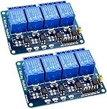El módulo Arduino Relay es de 5V activo bajo. Las luces indicadoras de estado de trabajo son propicias para el uso de seguridad.