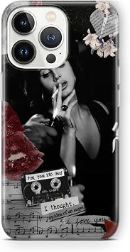 Multitronic iPhone 13 Pro Max Uyumlu Lana Del Rey Tasar m Bask l   effaf K l f