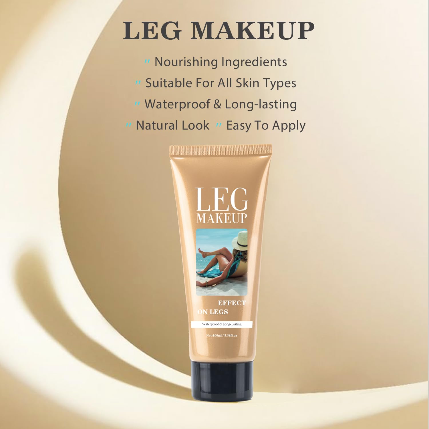 Leg Makeup Waterproof No Transfer - Image 2